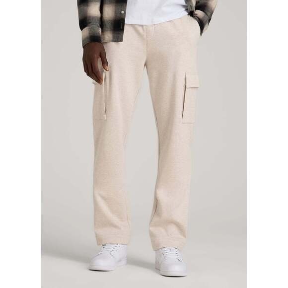 American Tall Other - Streetwear American Tall Wearever Fleece Cargo Sweatpant M XT Oatmeal